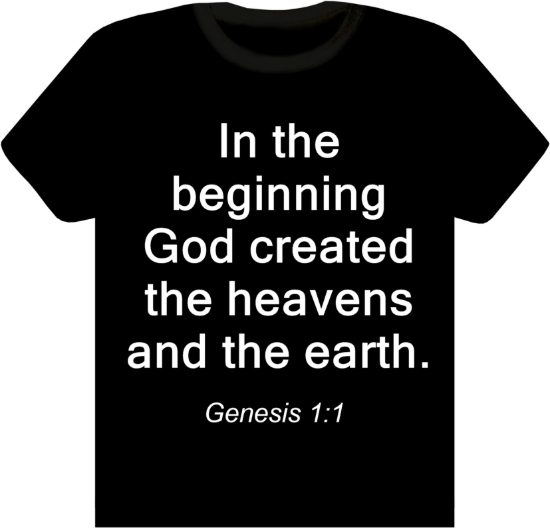 Picture of Genesis 1:1